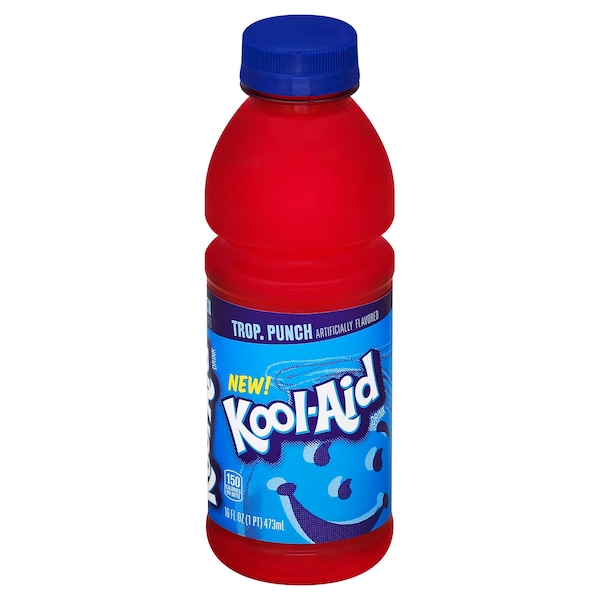 Kool-Aid Beverage Ready To Drink Tropical Punch 16 fl. oz., PK12
